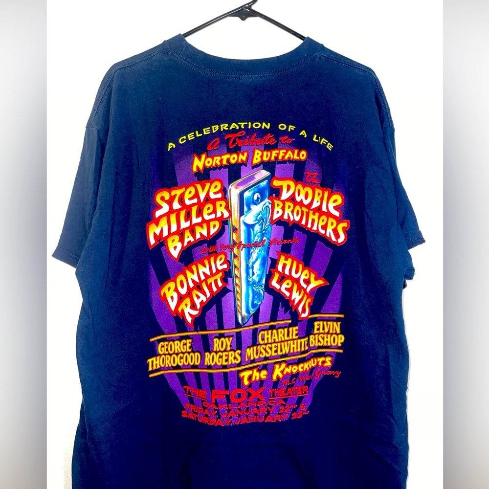 Vintage Steve Miller Band The Doobie Brother Tribute T Shirt XL